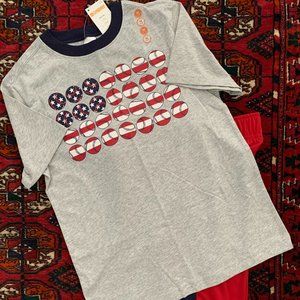 2-Piece Baseball Shirt/Shorts set